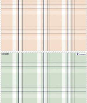 Check Print Cotton Fabric (R)