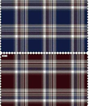 Check Print Cotton Fabric (R)